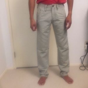 Guess linen khaki pant - sz 31